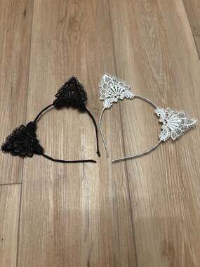 Womens light up Cat Ear Set Costume
